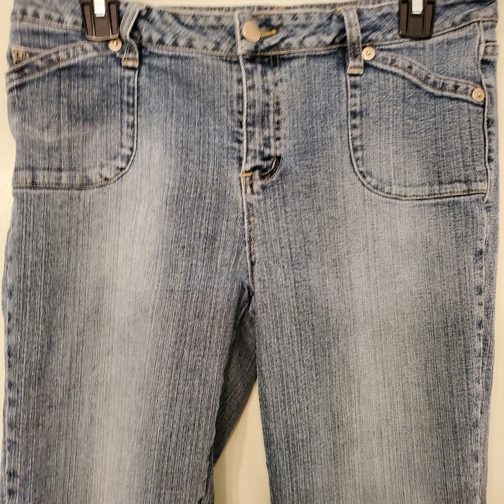 Liquid X Y2K Straight Leg Jeans (Junior Size 13) - Picture 9 of 13